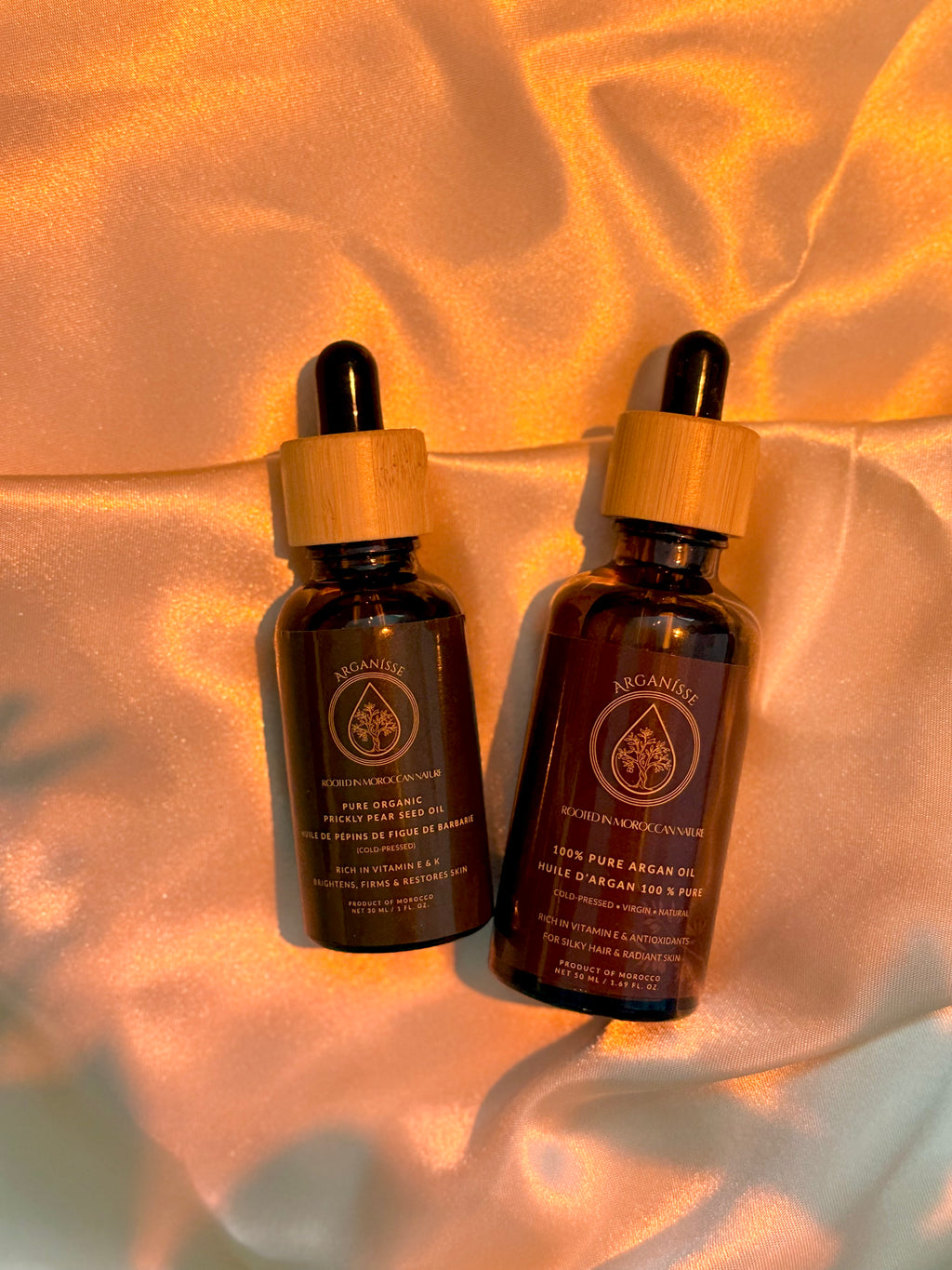 Golden Elixir Oil Ritual - Argan Oil + Prickly Pear Seed Oil