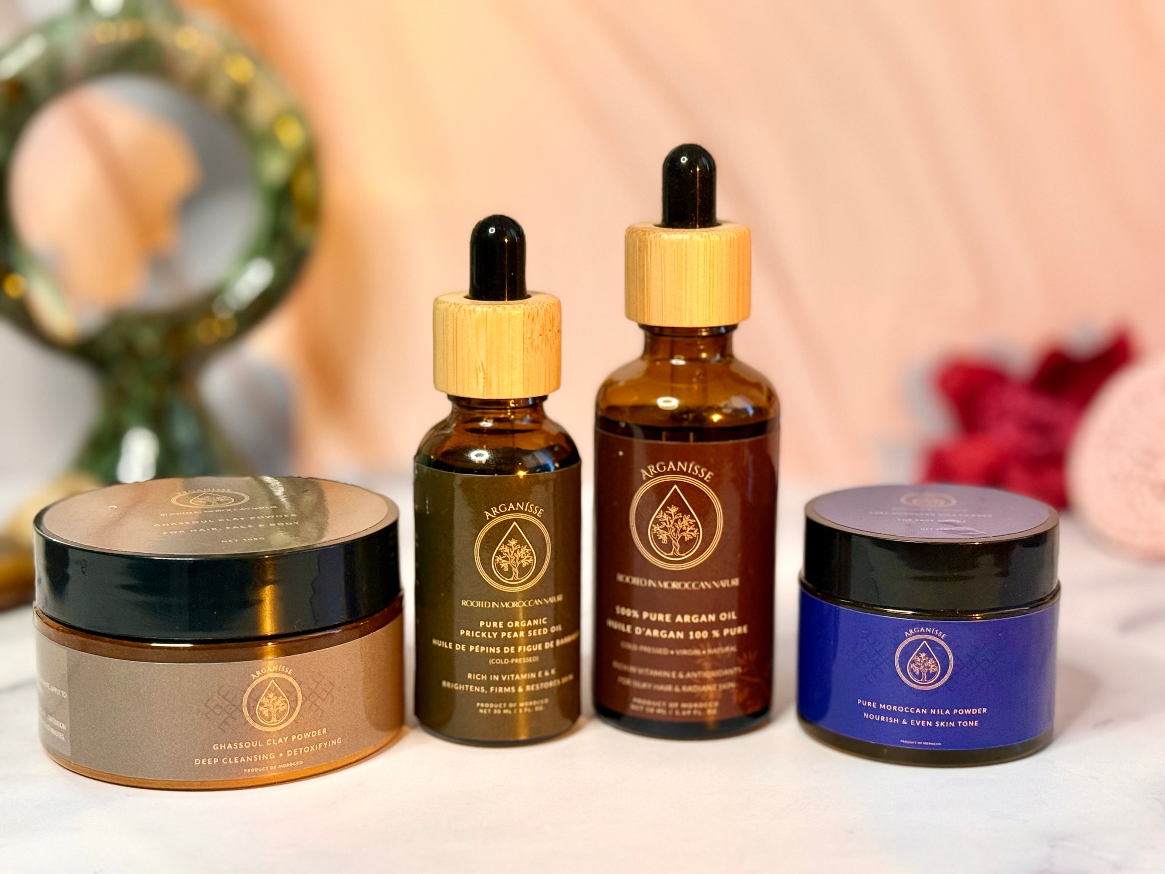 Arganísse Ultimate Moroccan Beauty Set – Moroccan Oils & Clay