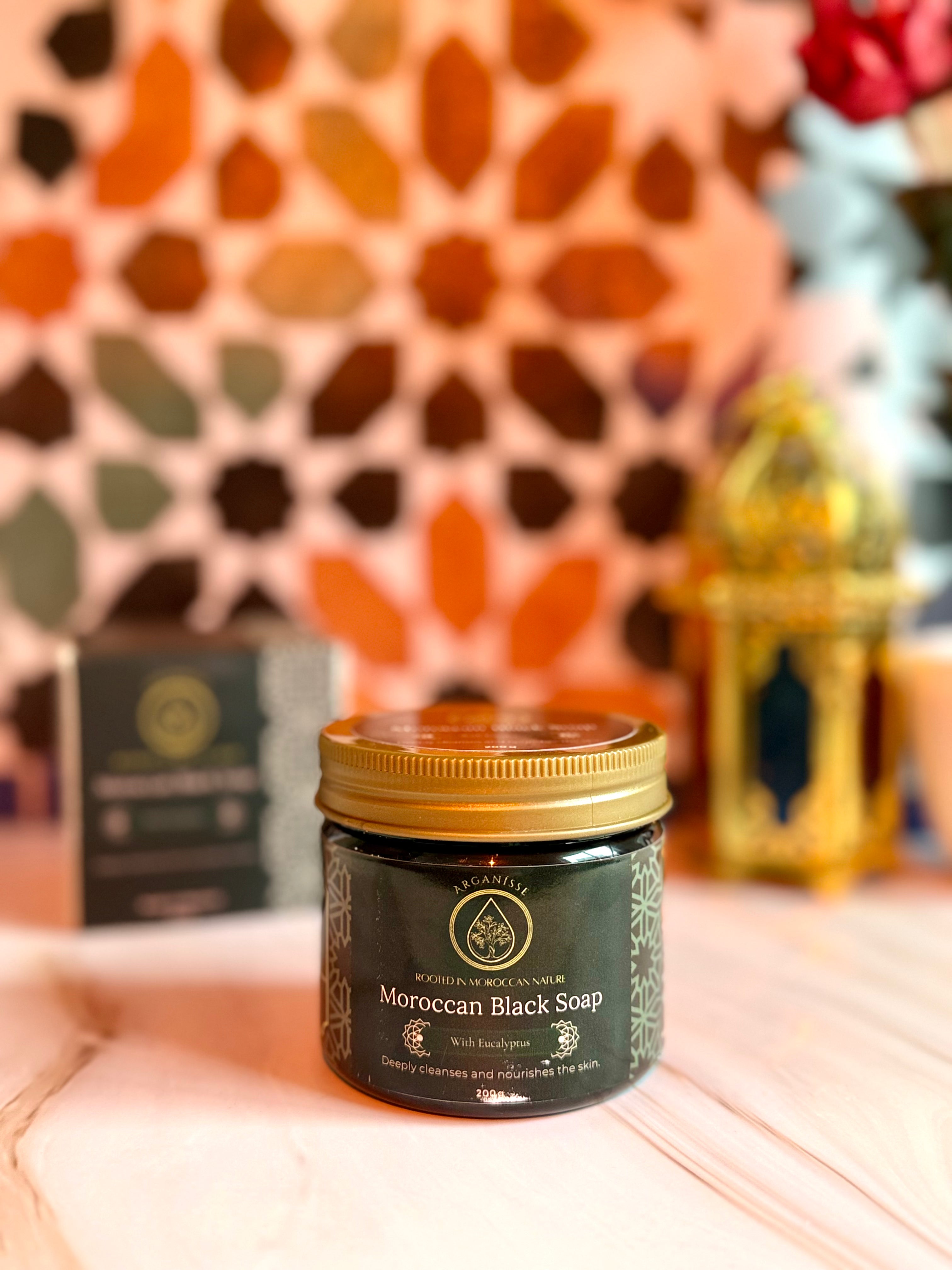 Moroccan Beldi Soap with Eucalyptus – 200g