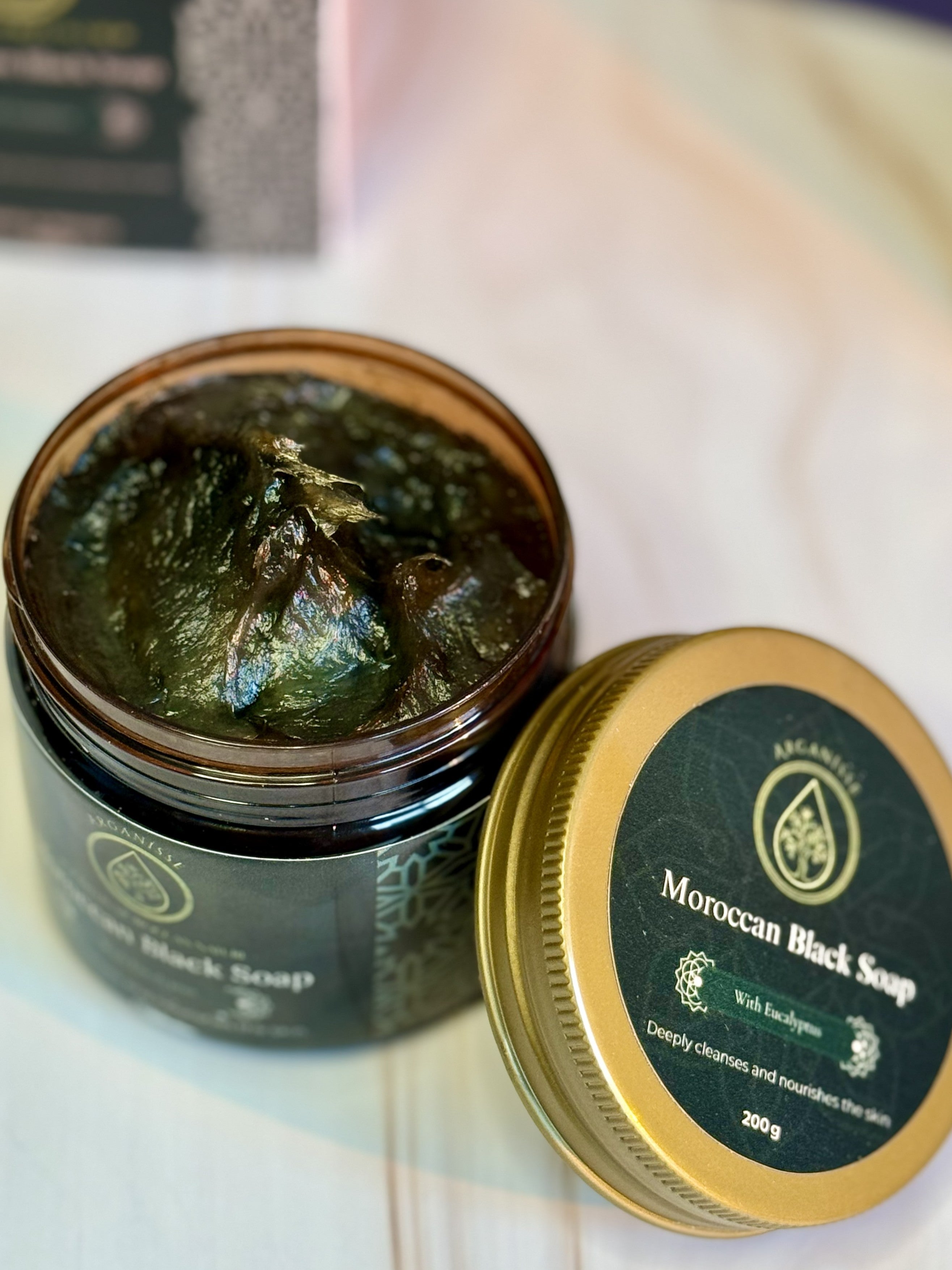 Moroccan Beldi Soap with Eucalyptus – 200g