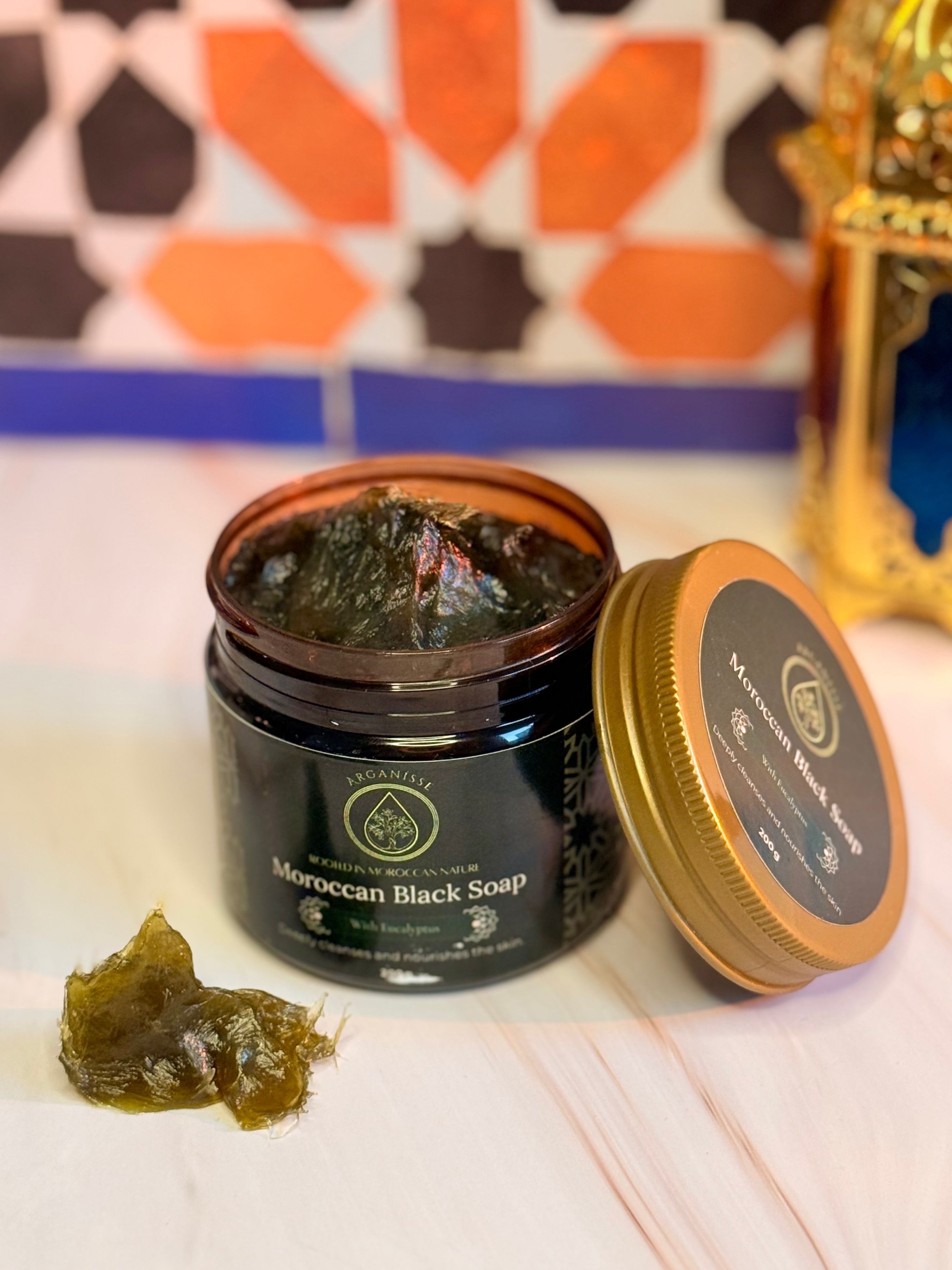 Moroccan Beldi Soap with Eucalyptus – 200g