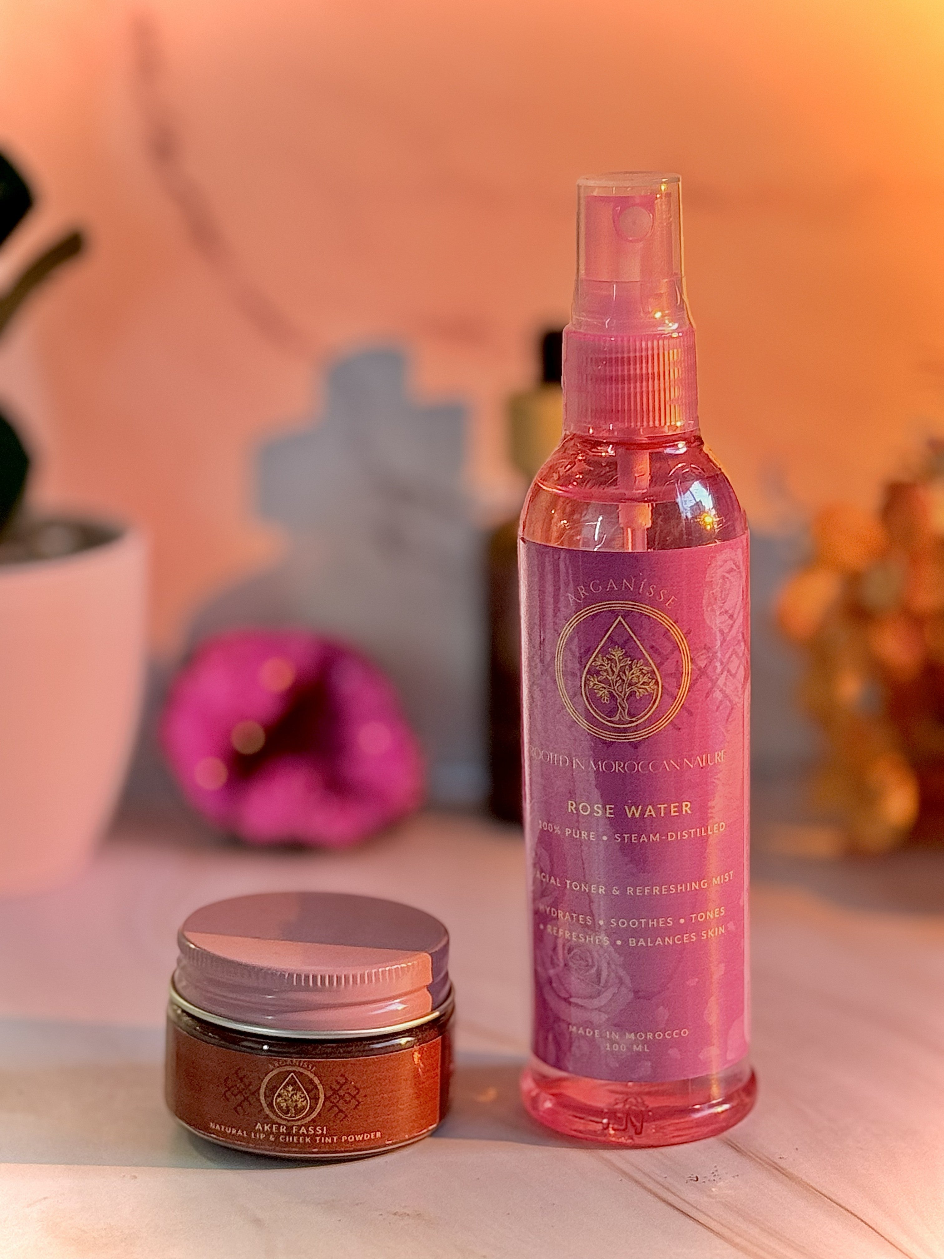 Rose Atlas Duo - Rose water & Aker Fassi